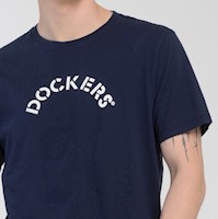 Polo Graphic Tee Slim Fit Pembroke Curved Logo