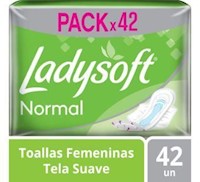 Toallas Higiénicas LADYSOFT Nocturna Paquete 32u