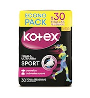 Toalla Kotex Sport 30 TOTEX