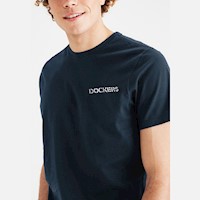 Polo Graphic Tee Slim Fit Azul