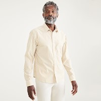 Camisa Manga Larga Dockers Casual Amarillo