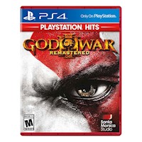 PS4 Videojuego God of War 3 Remastered HITS