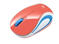 Mouse logitech m187 mini wireless refresh coral - 910-005362 Generico