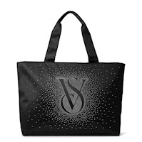Cartera tote victoria secret glitter - negro Generico