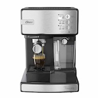 Cafetera automática de espresso oster prima latte i bvstem6603ss Generico