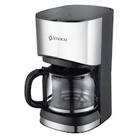 Cafetera imaco de 10 – 12 tazas cm1280 negro/acero Generico