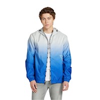 Casaca cortavientos hombres guess alfa fz - celeste_I Generico