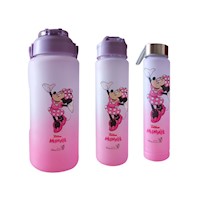 Pack Tomatodo Disney Minnie Mouse Porta