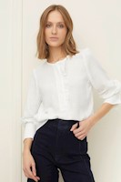 Blusa Manga Larga Casual Mujer Basement