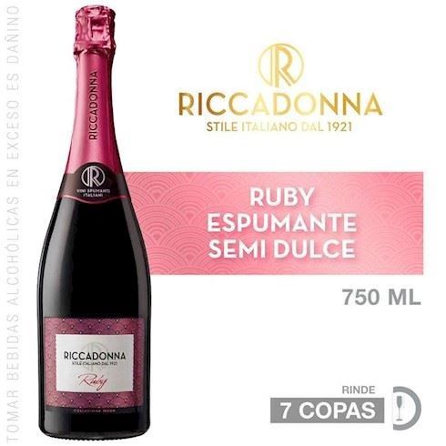 Espumante Riccadonna Ruby Botella x 750ML