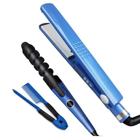 Plancha Cabello Risadora Alisador Ionica Digital Led 450°f Generico